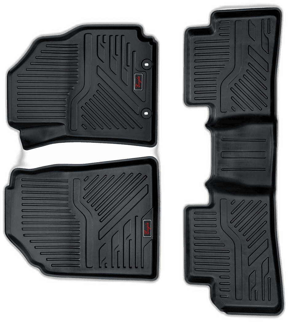 EG Automobiles Life Long Car Mats for Seltos 2023 - Set of 3 Pieces