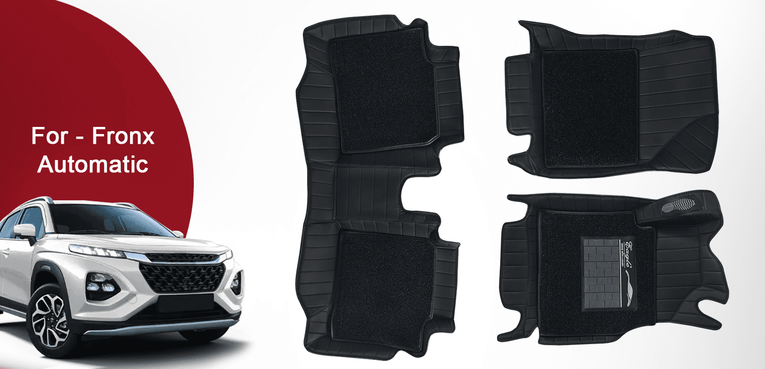 Premium 9D Car Mats for Fronx Automatic